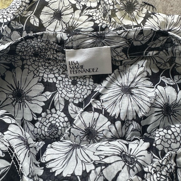 Lisa Marie Fernandez ‘Imann’ Maxi Floral Dress 🤍🖤 - Picture 5 of 8
